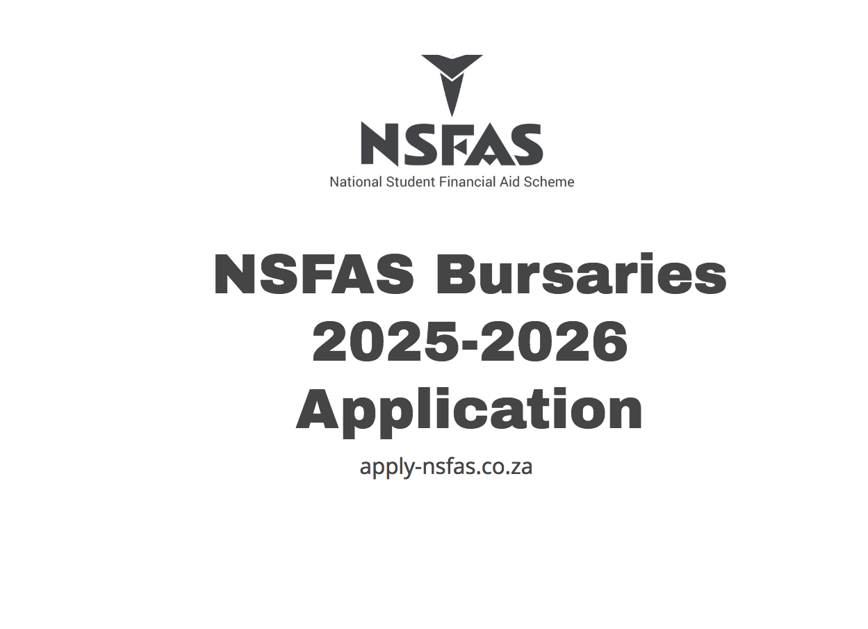 NSFAS Bursaries 2025-2026 Application - Www.nsfas.org.za