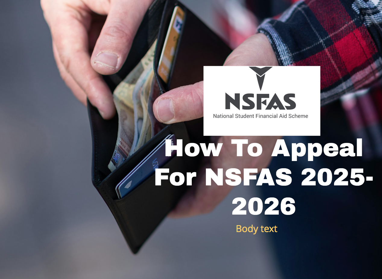 How To Appeal For Nsfas