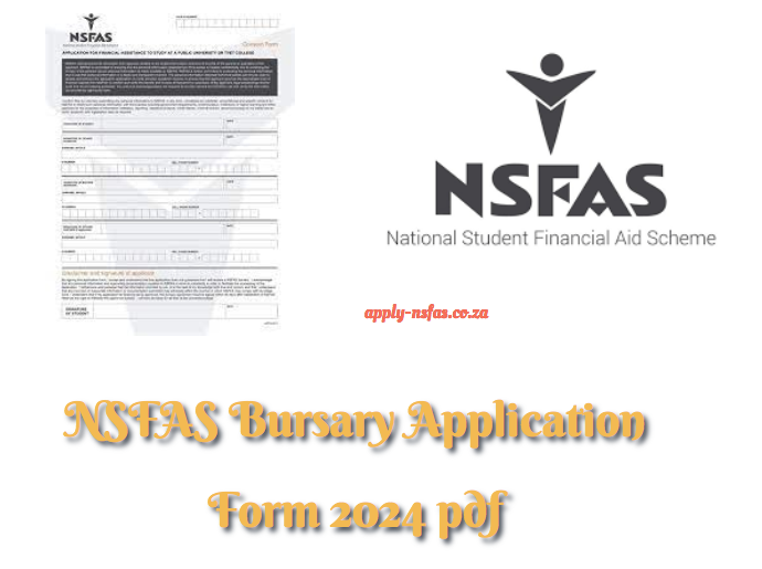 NSFAS Bursary Application Form 2024 pdf