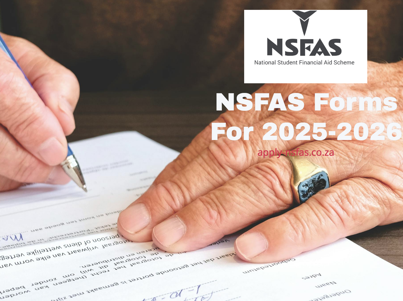 NSFAS Forms For 20252026