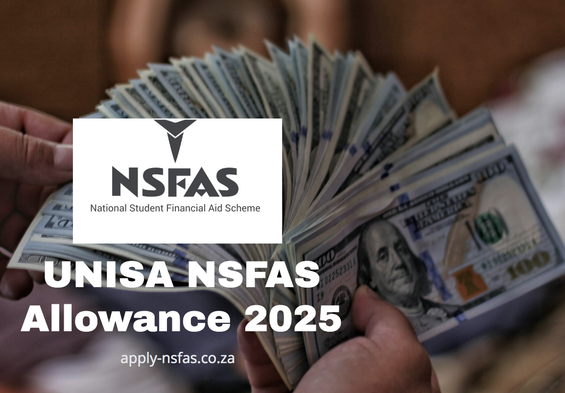 UNISA NSFAS Allowance 2025