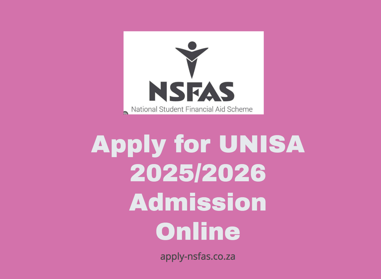 Apply For Unisa 20252026 Admission Online Za 6064