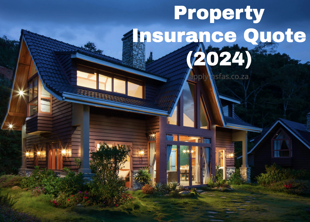 Property Insurance Quote 2024 Za